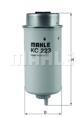 filtru combustibil KC 223 MAHLE ORIGINAL